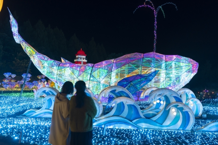 伊豆高原グランイルミ」で中学生も対象の学割キャンペーン 高さ6mの