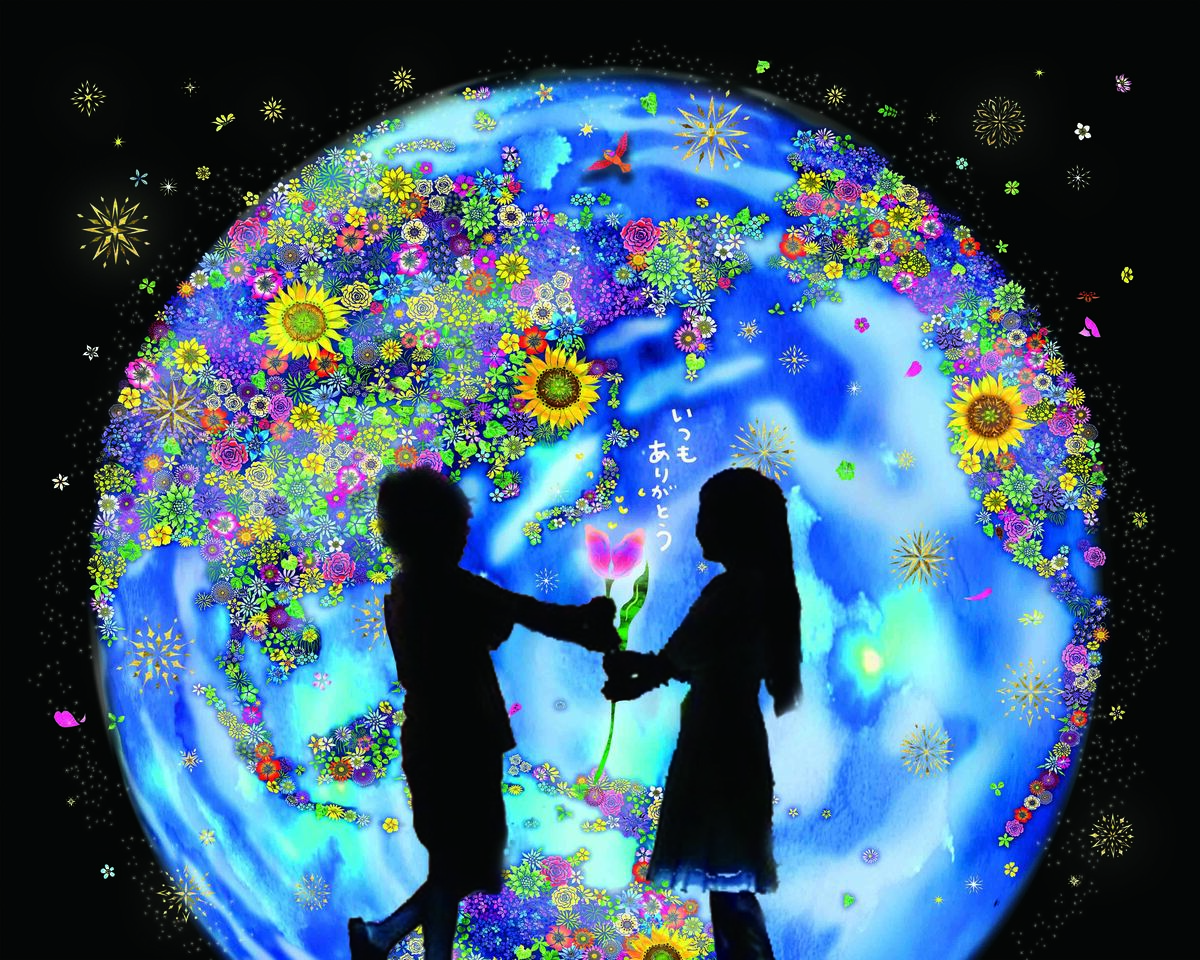 名古屋で体験型アート展「旅する光の切り絵展」が初開催 光と映像が