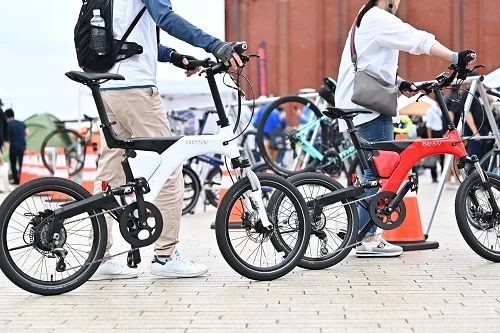 横浜赤レンガ倉庫で自転車イベント 無料試乗会＆子供向けプログラム