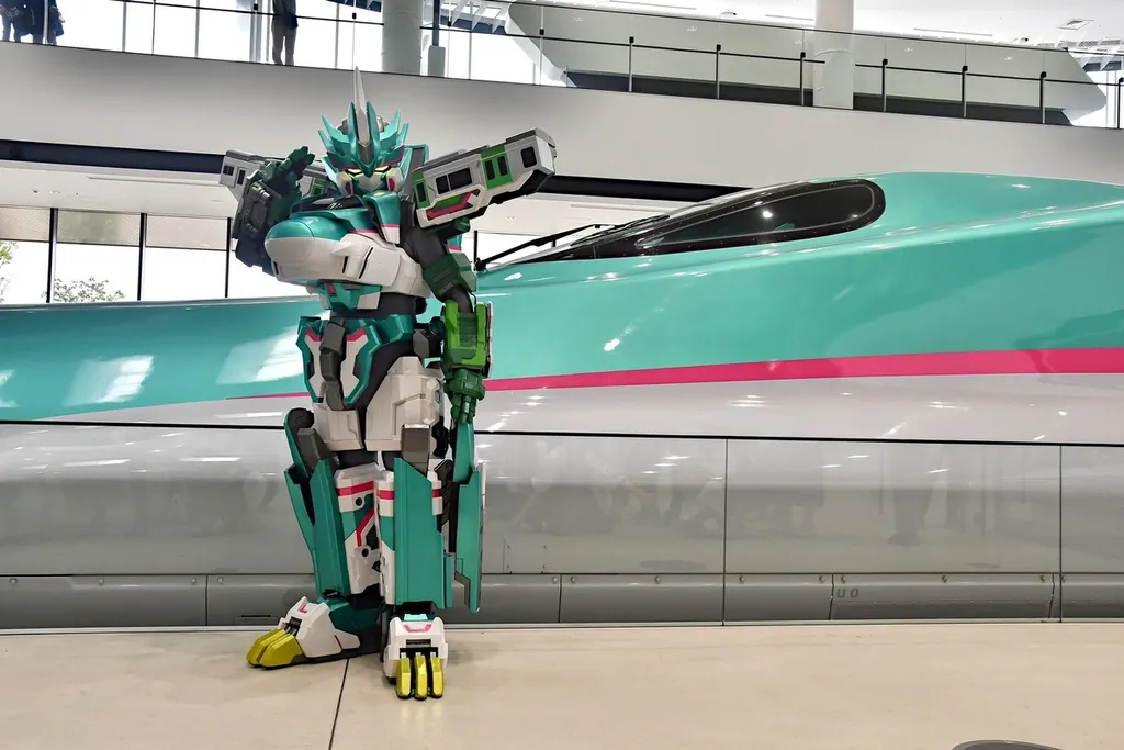 埼玉県の鉄道博物館で「シンカリオン博 ～てっぱくとシンカリオンの