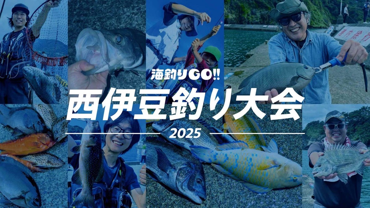 静岡県西伊豆町で学生プロデュースの釣り大会が開催！ 親子チーム戦で