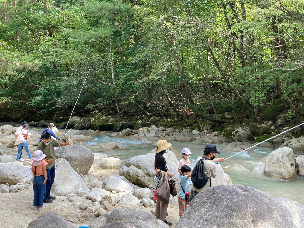 長野・国営アルプスあづみの公園で本格渓流釣り体験 手ぶらでOK＆その