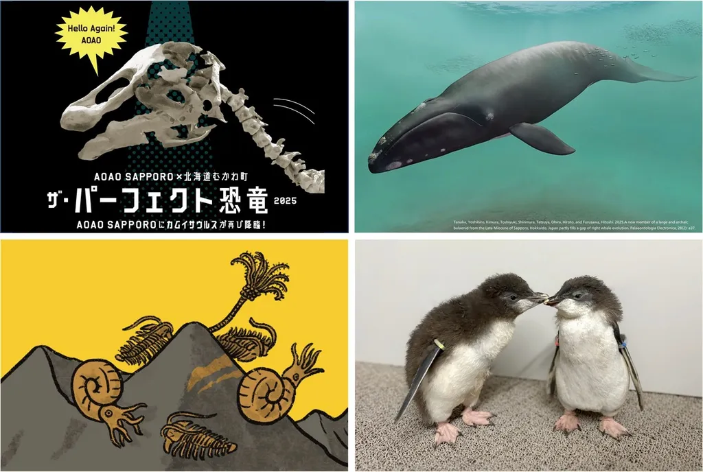 札幌の水族館「AOAO SAPPORO」で恐竜と海の物語展 太古の生命の歴史を 