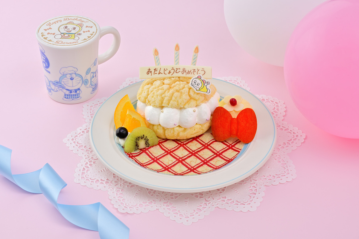 ドラミちゃんの誕生日をお祝いしよ♪渋谷のドラえもんカフェにメニュー