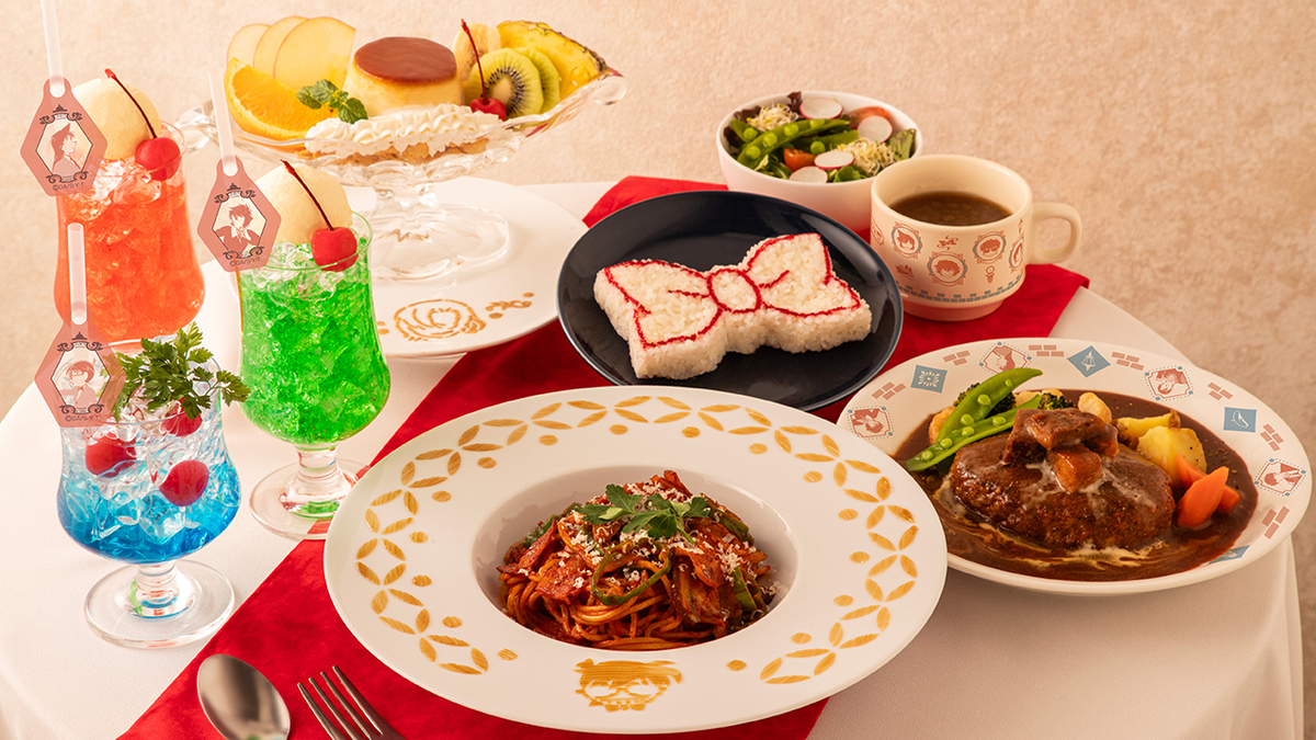 豪華特典や限定メニューも！劇場版公開記念「コナンカフェ」が全国6