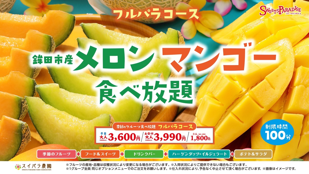 バスガイド　資料　教本　鉾田　鹿島　メロン　茨城 茨城・鉾田市産メロンがスイパラに登場！食べ放題でとろける甘さを堪能