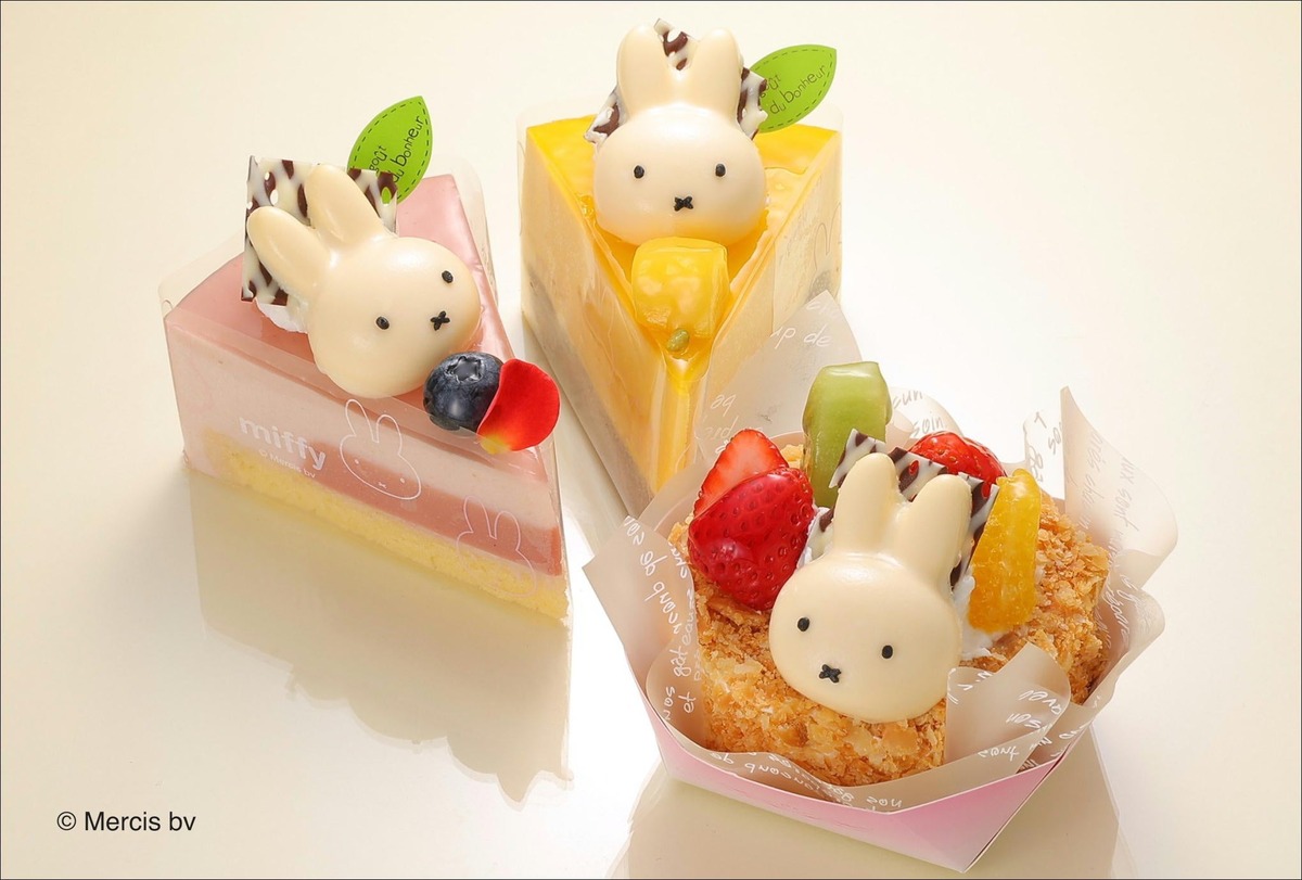 ミッフィーの誕生日をお祝い！ 千葉「オランダ家」で限定ケーキ3種が6