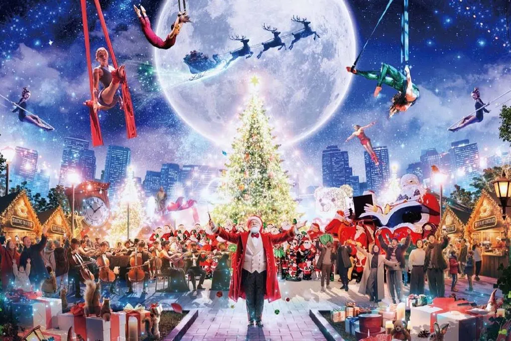 100体以上のサンタや東京初上陸の屋外サーカスも！クリスマスイベント