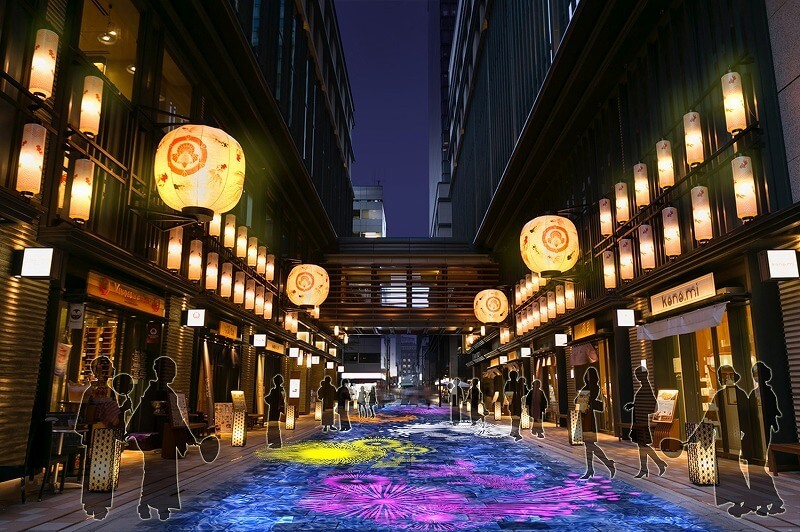 日本橋が今年も「金魚の街」に！ 大人気アートアクアリウム開催 | いこ