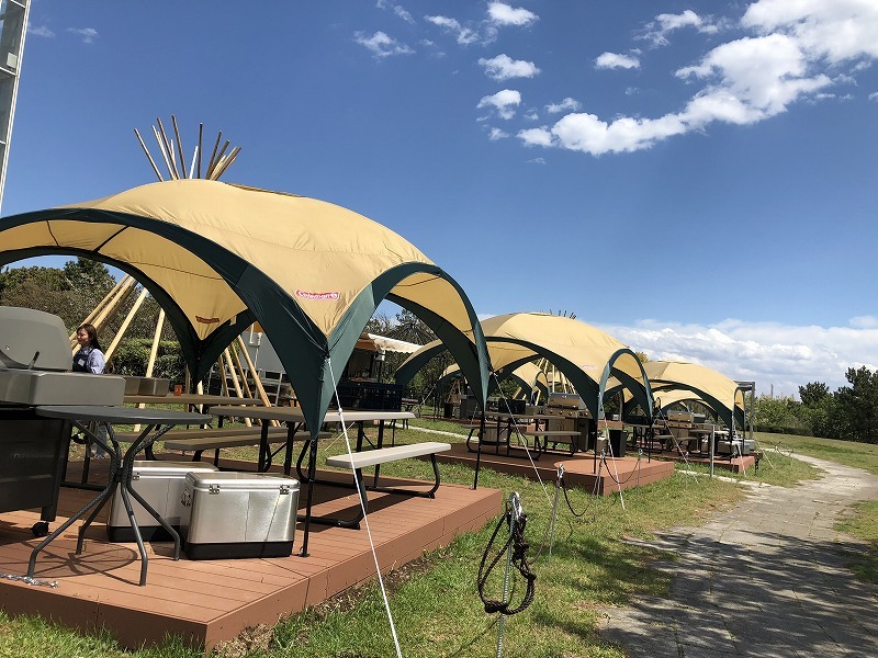 江戸川区の葛西臨海公園で手ぶらBBQ！ 3密回避＆雨天OK！ | いこーよ