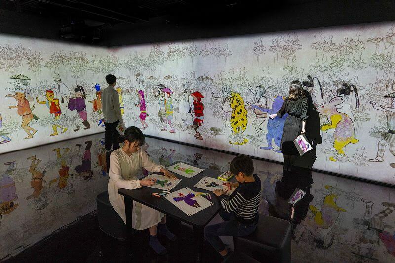 銀座で入場無料の チームラボ 体験イベント開催 自宅参加もok いこレポ